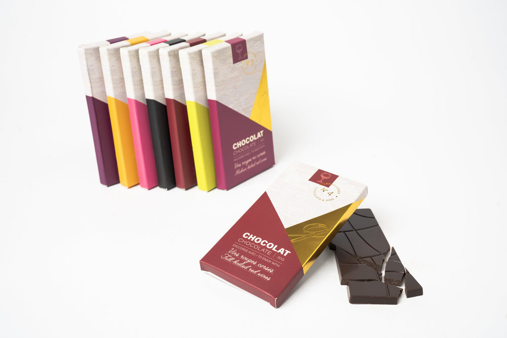 Accord chocolats et vins #4 Vin rouge corsé