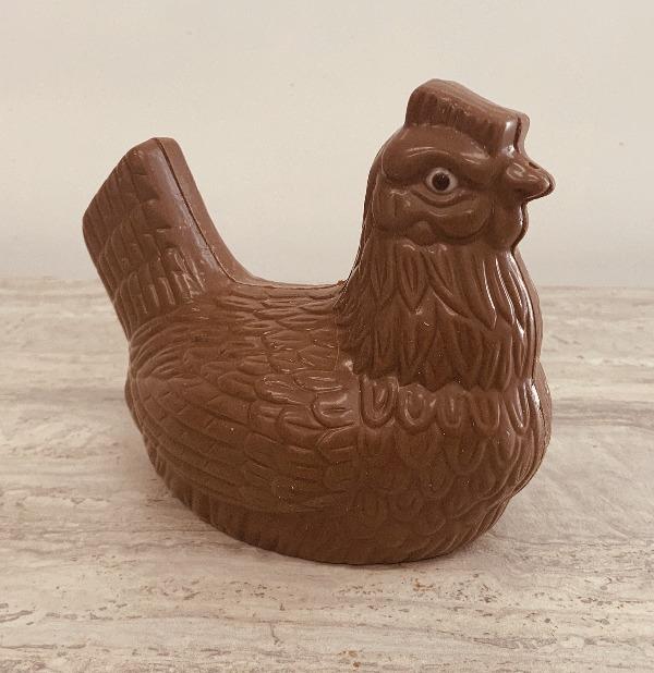 Poule couchée
