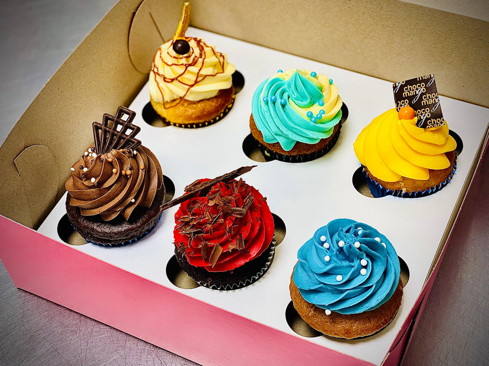 Boîte de 6 cupcakes